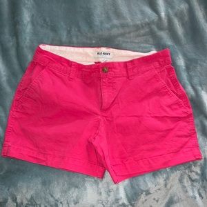 Old Navy pink shorts